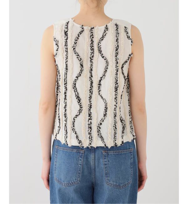 FRAMeWORK「ARCHI FUZZ JQ S/L TOP」|ダウンベスト・ベスト|