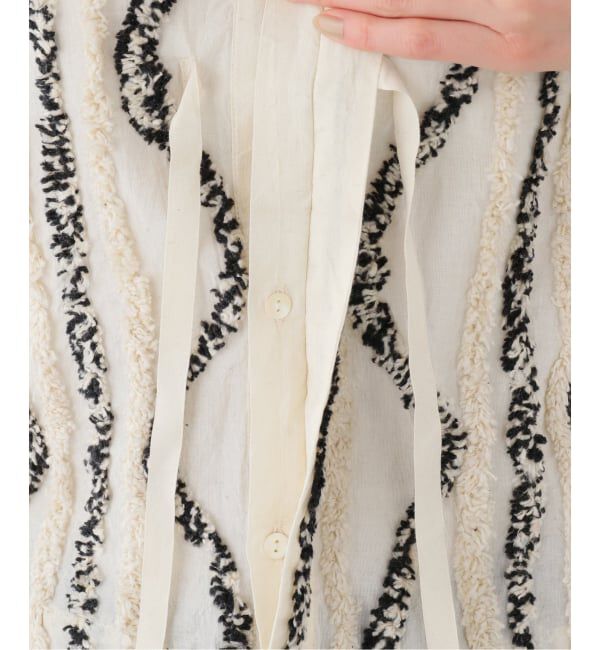 FRAMeWORK「ARCHI FUZZ JQ S/L TOP」|ダウンベスト・ベスト|