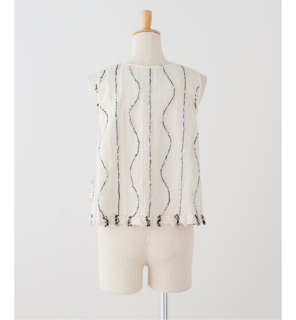 FRAMeWORK「ARCHI FUZZ JQ S/L TOP」|ダウンベスト・ベスト|