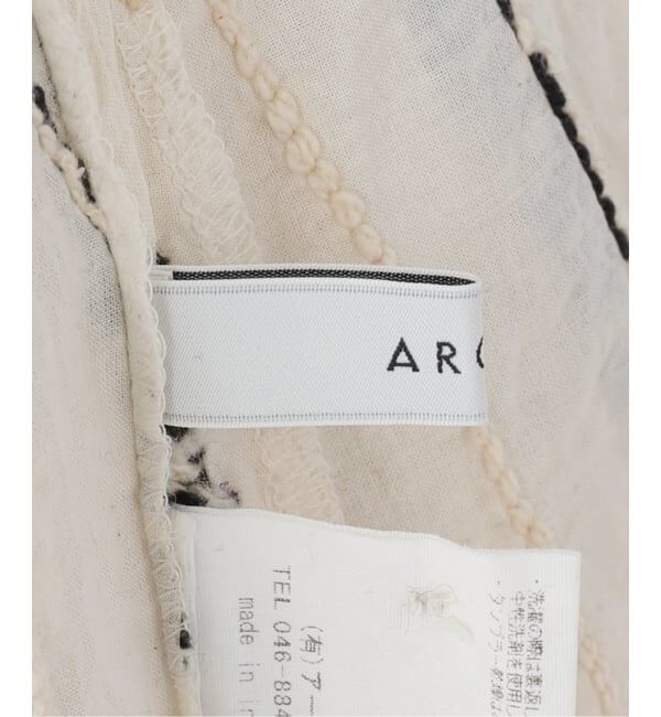 FRAMeWORK「ARCHI FUZZ JQ S/L TOP」|ダウンベスト・ベスト|