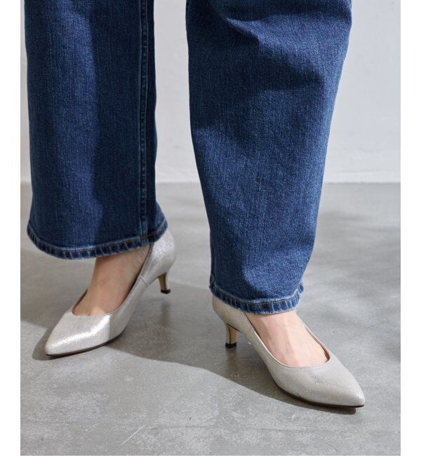  「≪追加≫5cmポインテッドスエードプレーン」|パンプス|