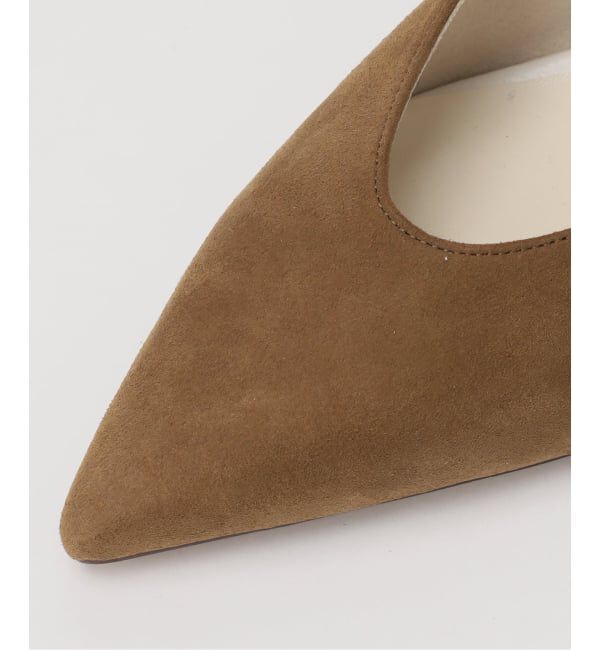 GRISE「GRISE4cmポインテッドUカットストラップスリングバック」|パンプス|