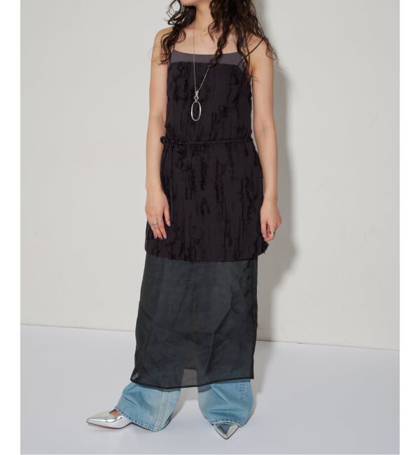 GRISE「GRISE4cmポインテッドUカットストラップスリングバック」|パンプス|