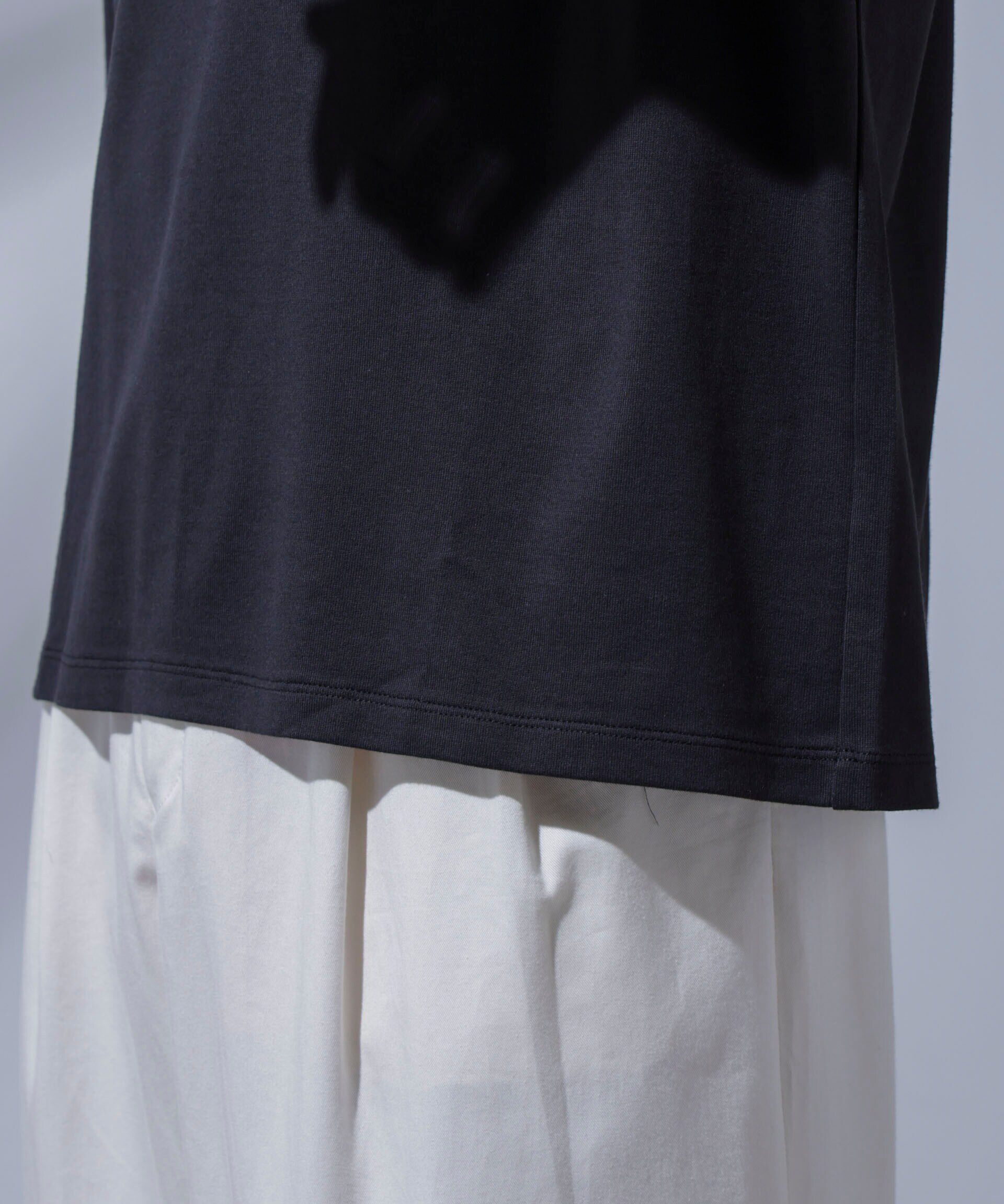 nano･universe「Anti Soaked(R) 汗染み防止 ビッグTシャツ 長袖」|Tシャツ・カットソー|