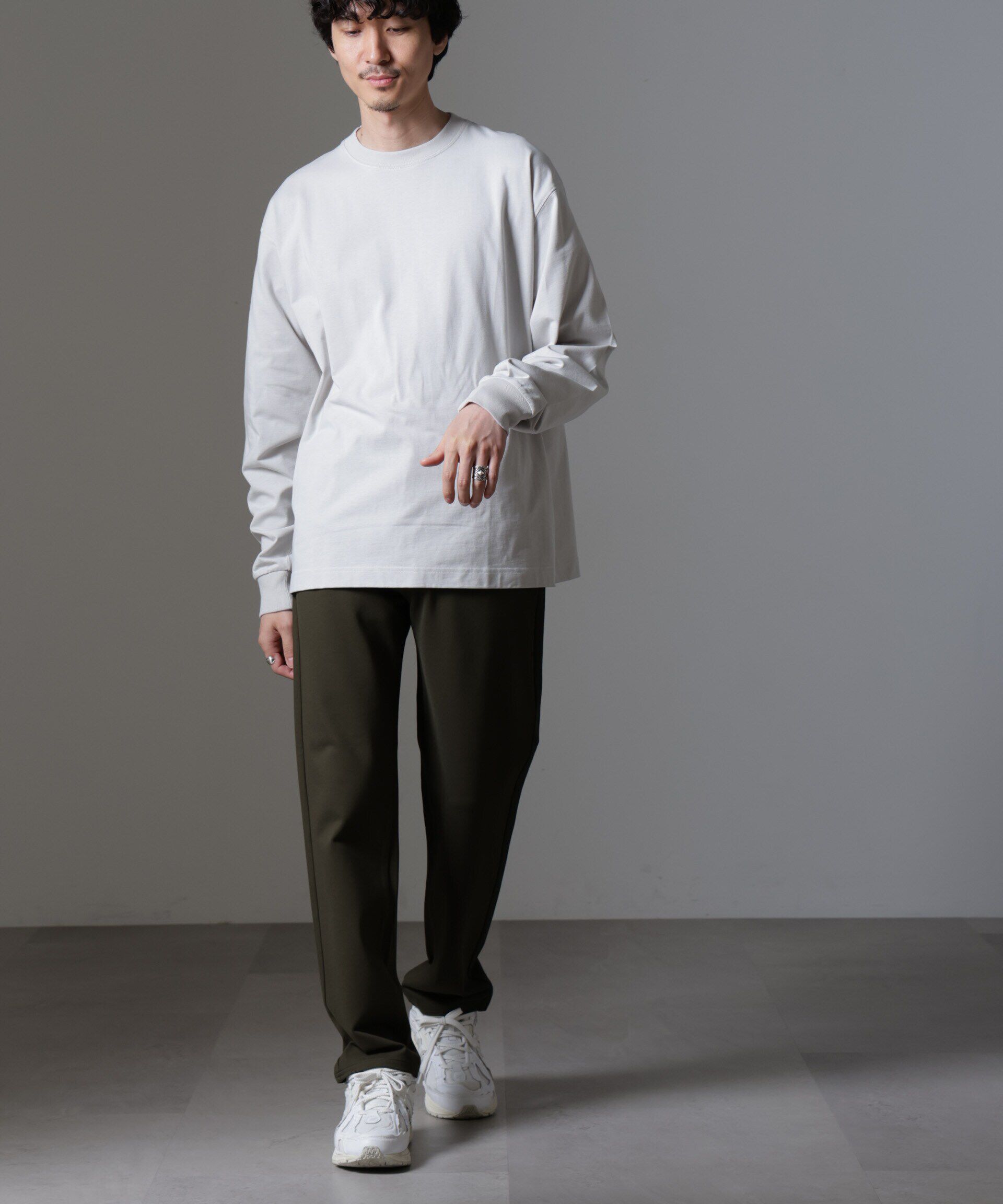 nano･universe「5P テーパードパンツ」|チノ|