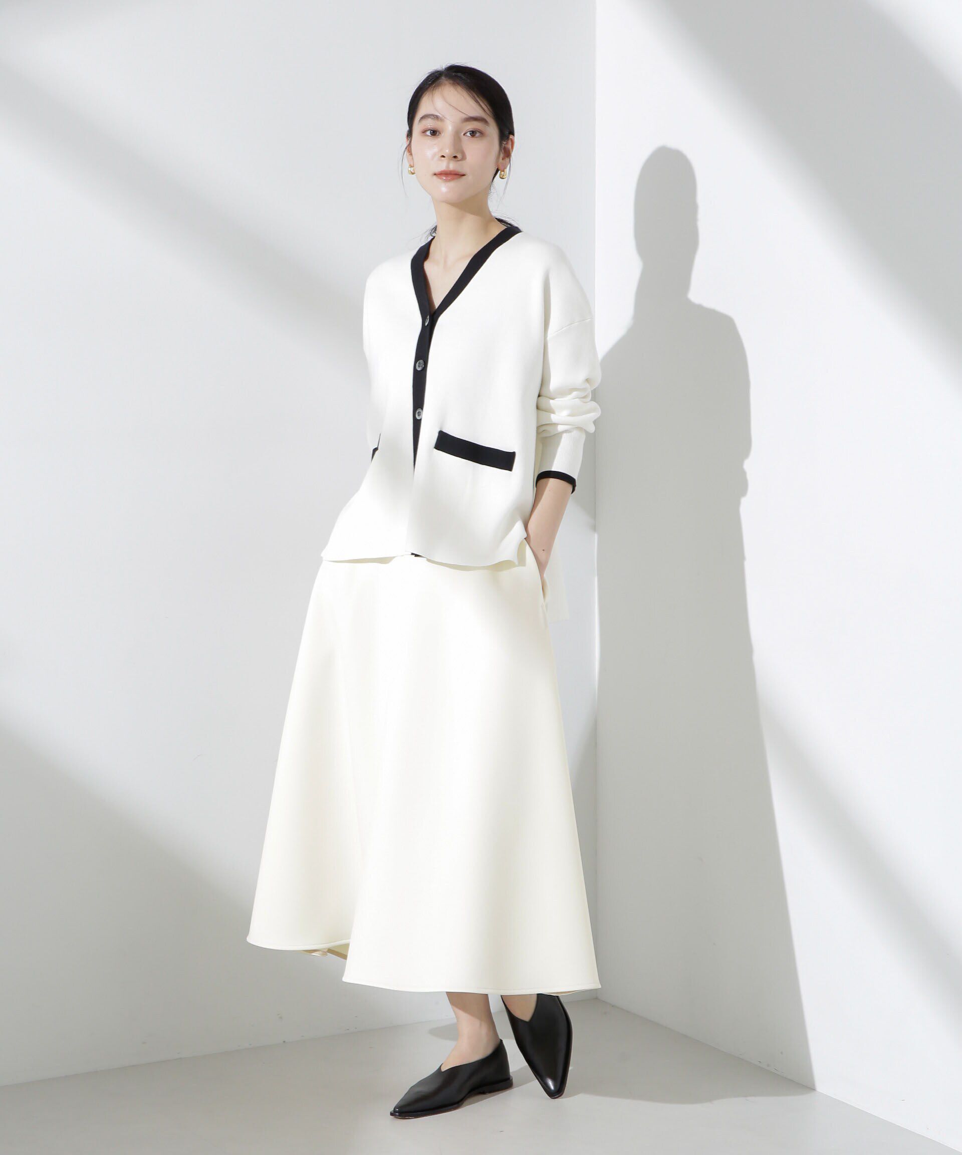 nano･universe「ダンボールサーキュラースカート」|スカート|