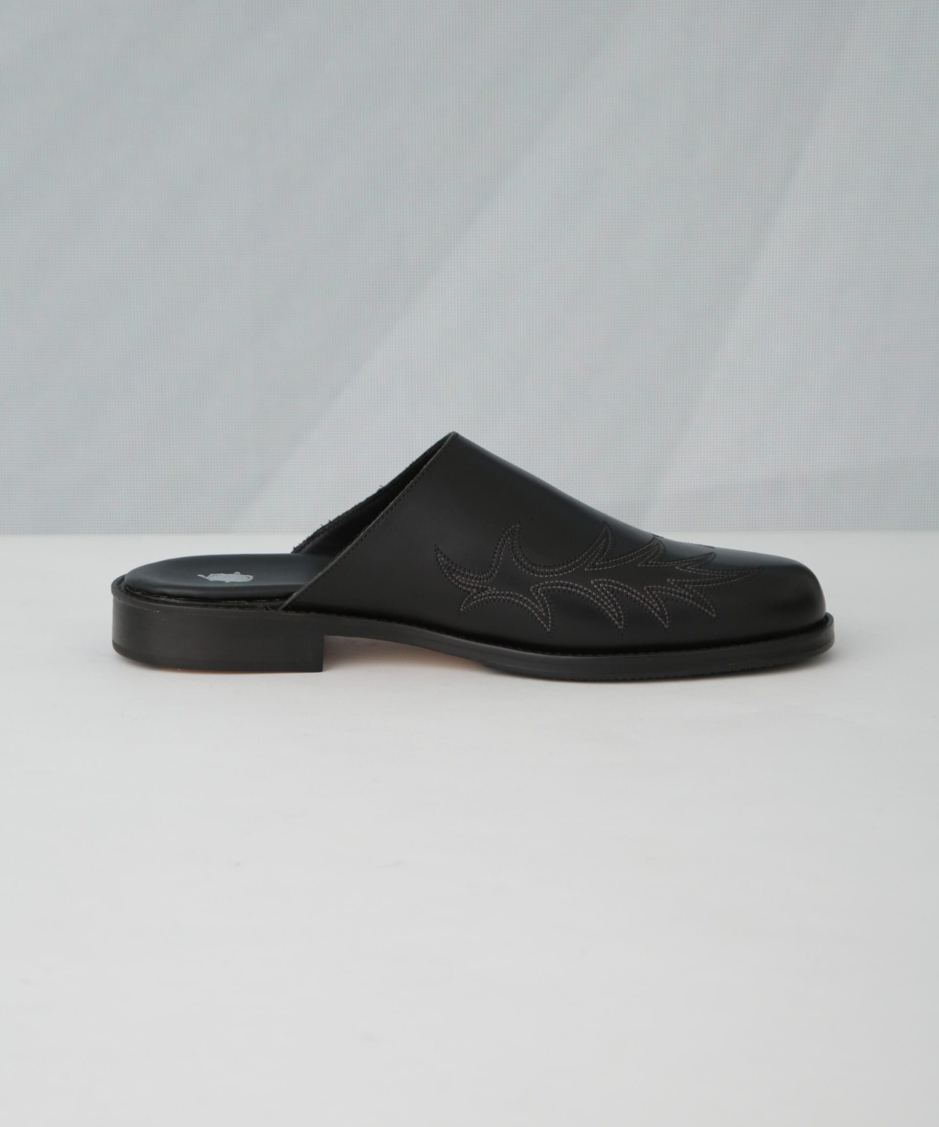 nano･universe「Tomo&Co/別注 WESTERN MULE」|ビジネス・ドレスシューズ|