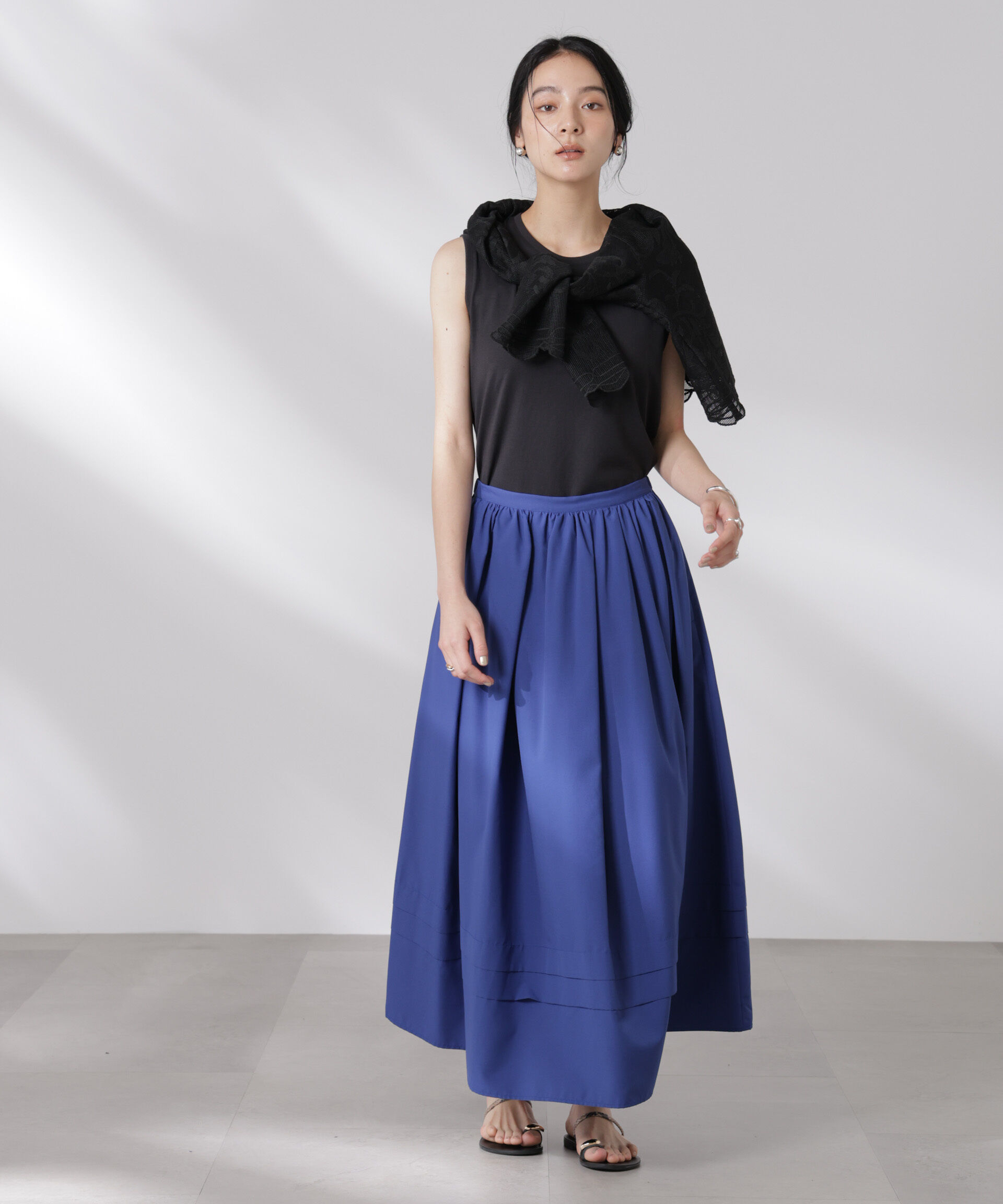 nano･universe「MINOTECH(R)イレギュラータックスカート」|スカート|