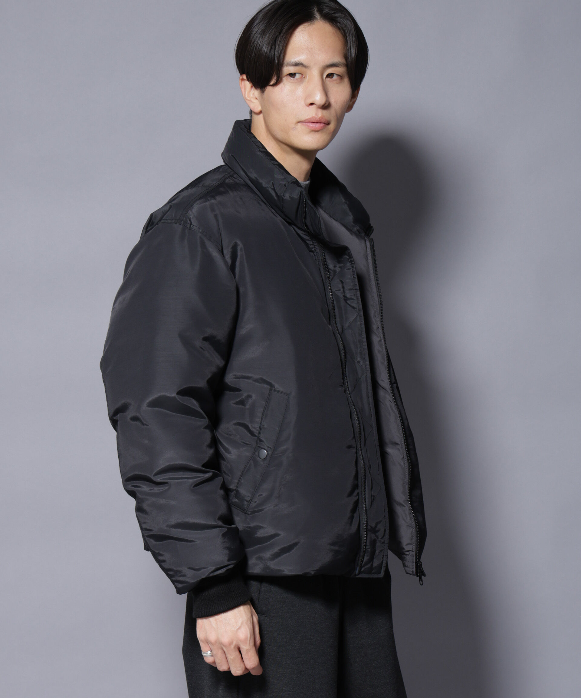 nano･universe「｢OGAWA PRODUCTS｣anewdown(R) スタンドダウン 難燃性、撥水」|ダウン|