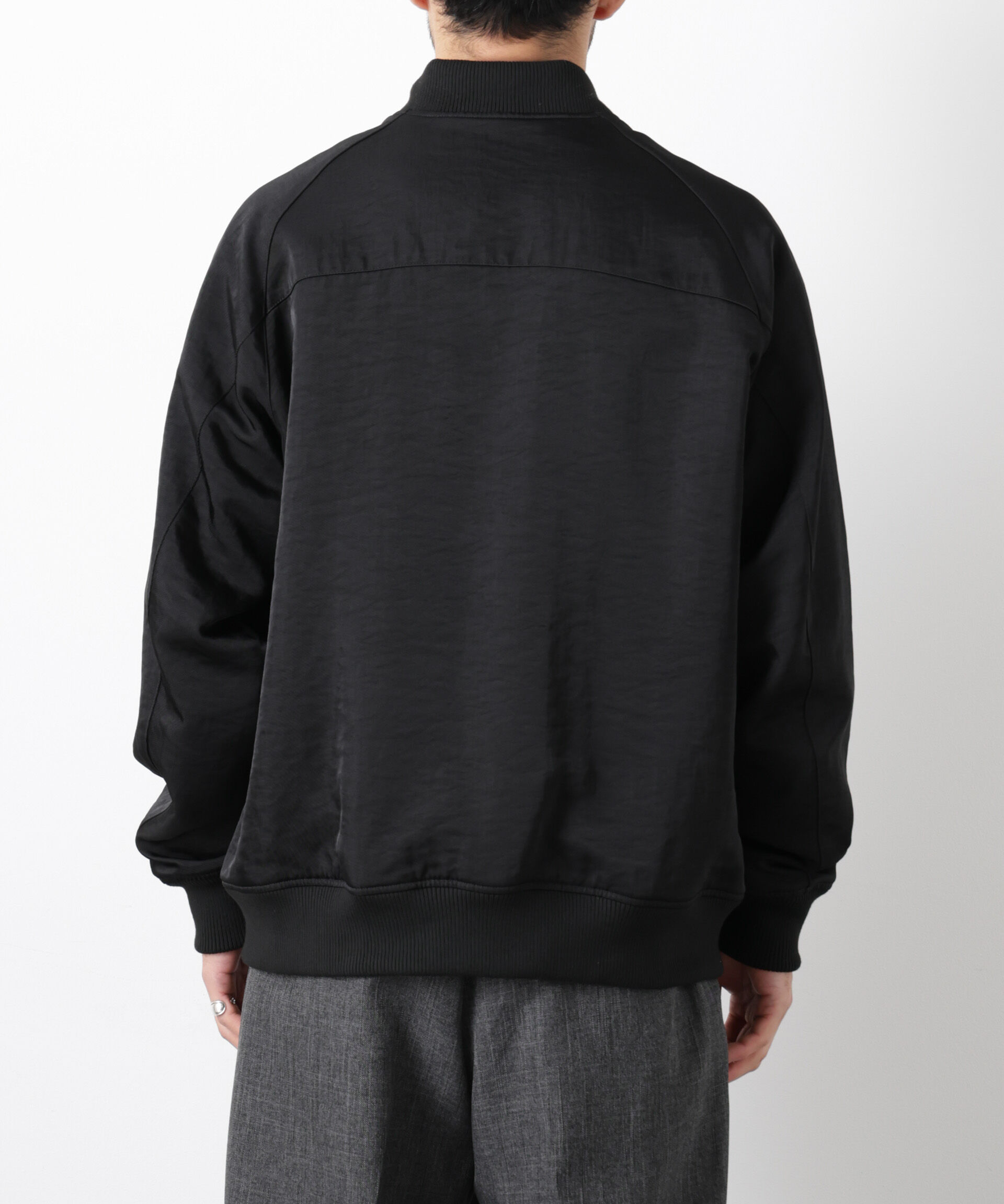 nano･universe「リバーシブル MA-1」|ブルゾン・スタジャン|