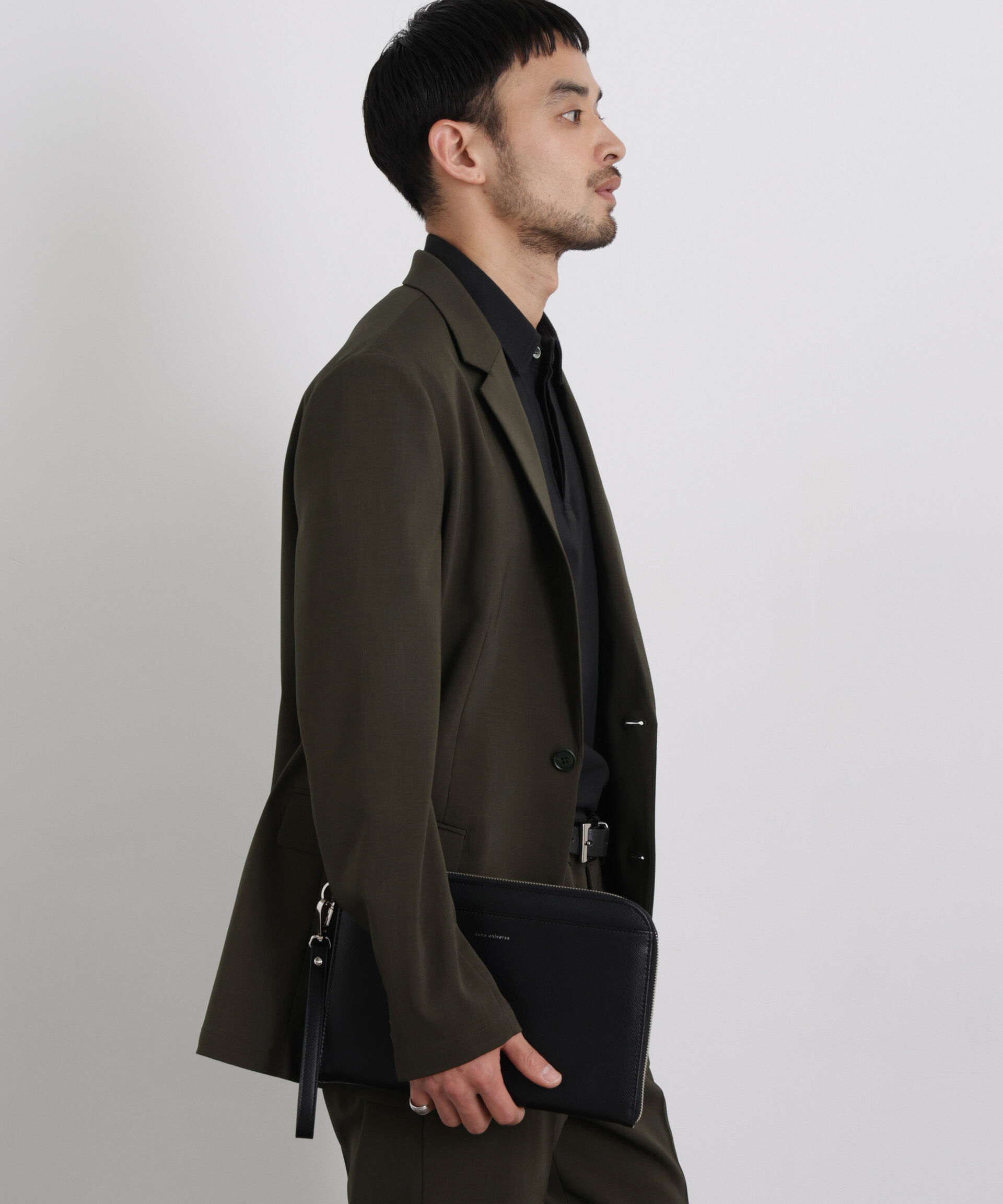 nano･universe「｢Damerino｣ クールタッチストレッチセットアップ/接触冷感.UVカット」|スーツ|