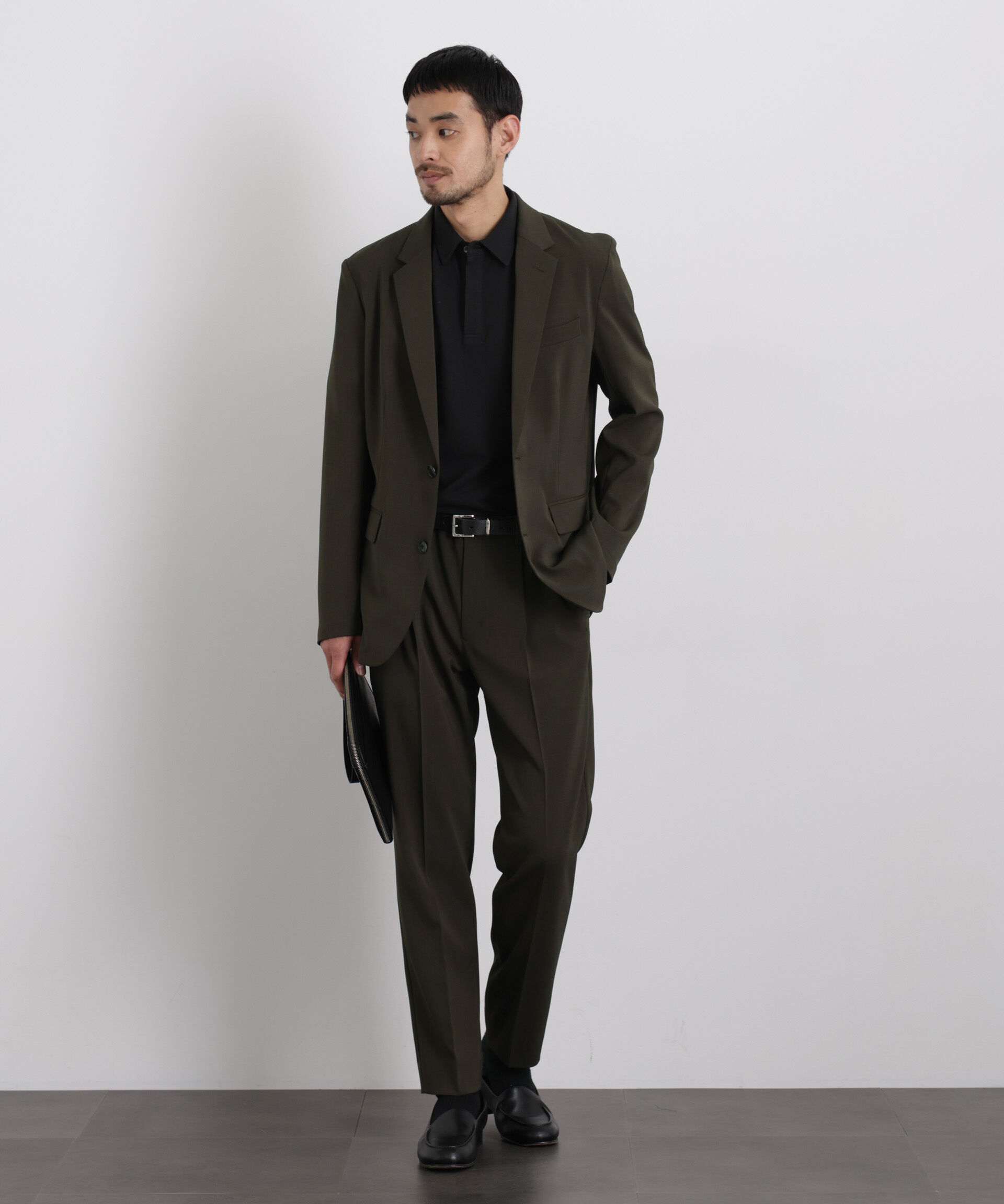 nano･universe「｢Damerino｣ クールタッチストレッチセットアップ/接触冷感.UVカット」|スーツ|