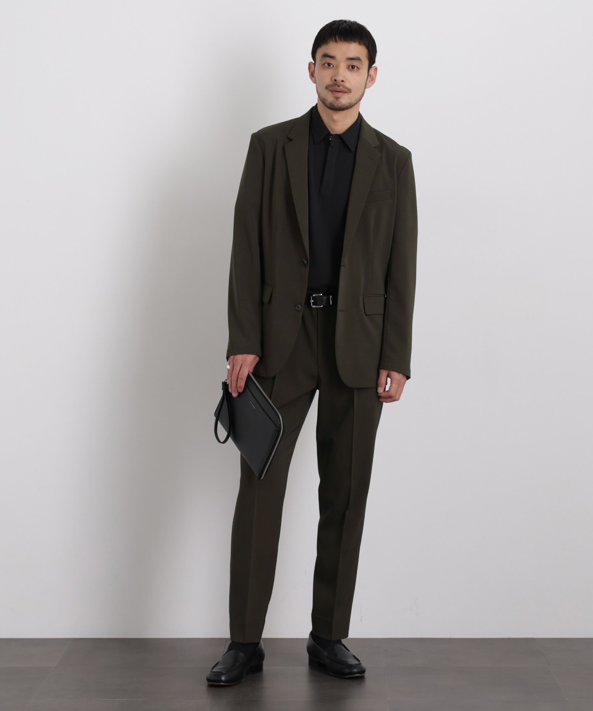 nano･universe「｢Damerino｣ クールタッチストレッチセットアップ/接触冷感.UVカット」|スーツ|