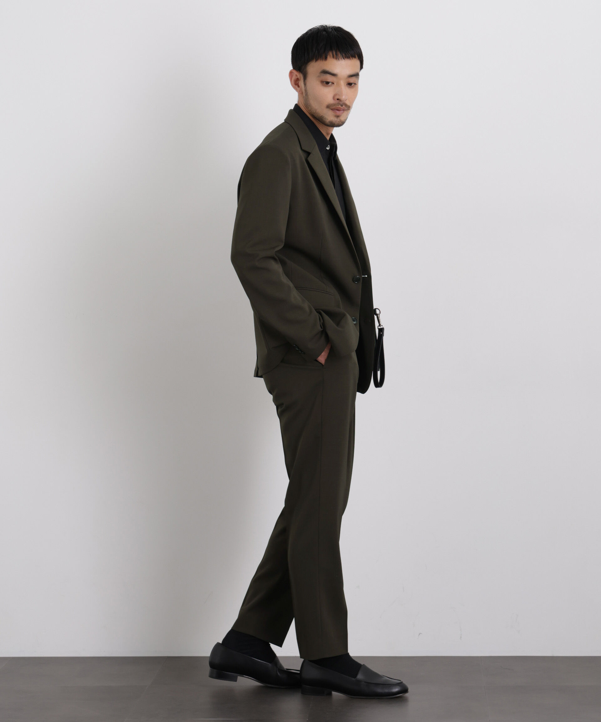 nano･universe「｢Damerino｣ クールタッチストレッチセットアップ/接触冷感.UVカット」|スーツ|