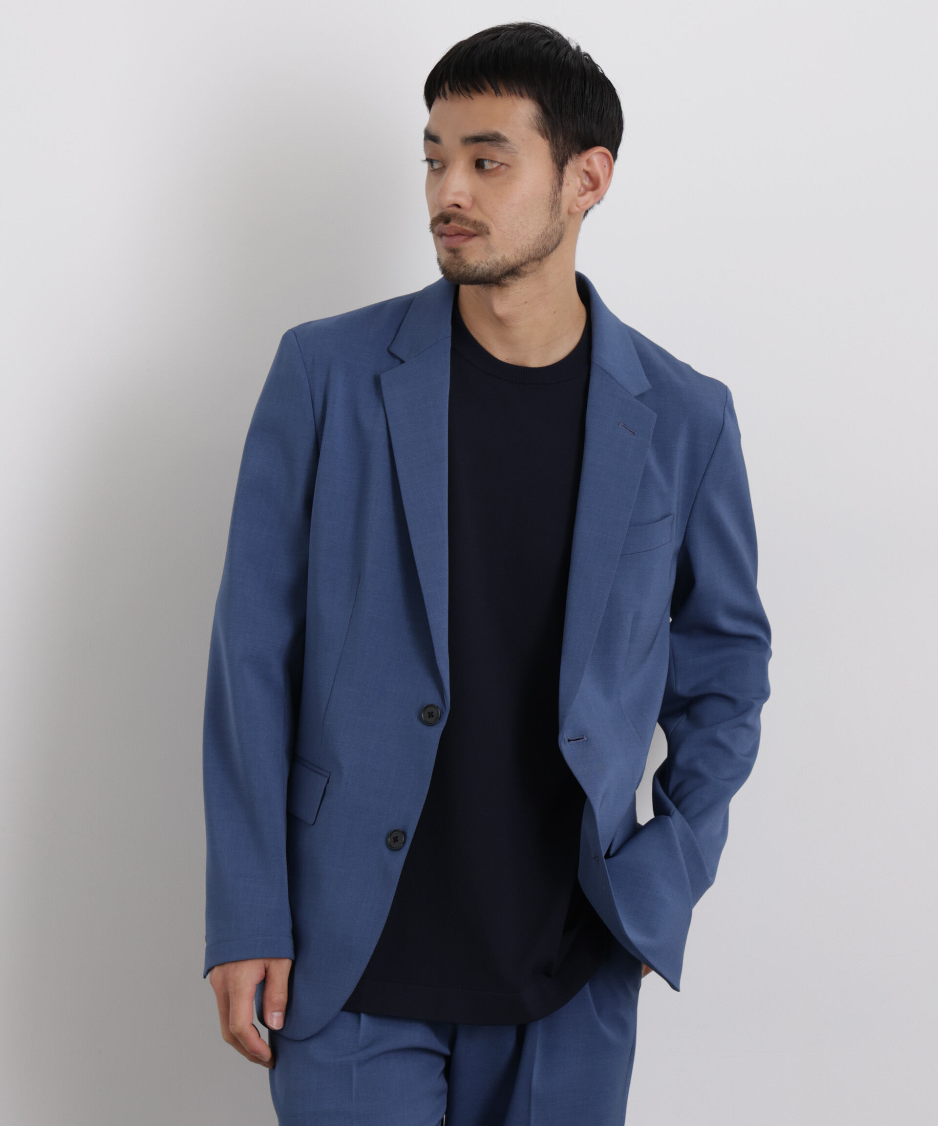 nano･universe「｢Damerino｣ クールタッチストレッチセットアップ/接触冷感.UVカット」|スーツ|