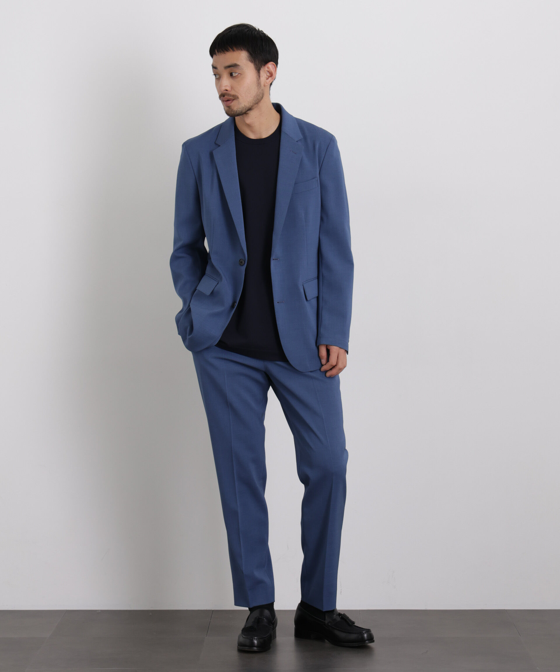 nano･universe「｢Damerino｣ クールタッチストレッチセットアップ/接触冷感.UVカット」|スーツ|