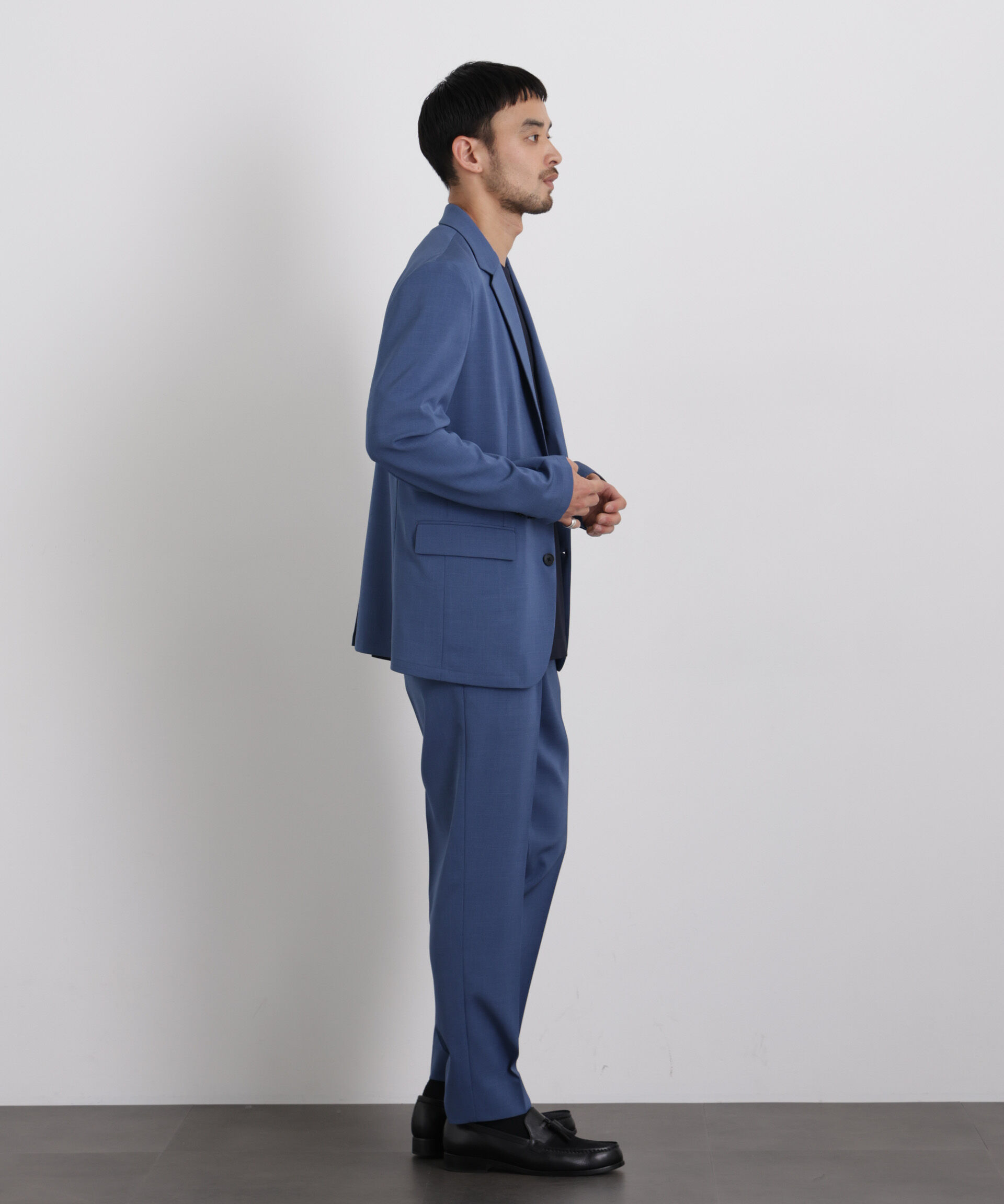 nano･universe「｢Damerino｣ クールタッチストレッチセットアップ/接触冷感.UVカット」|スーツ|