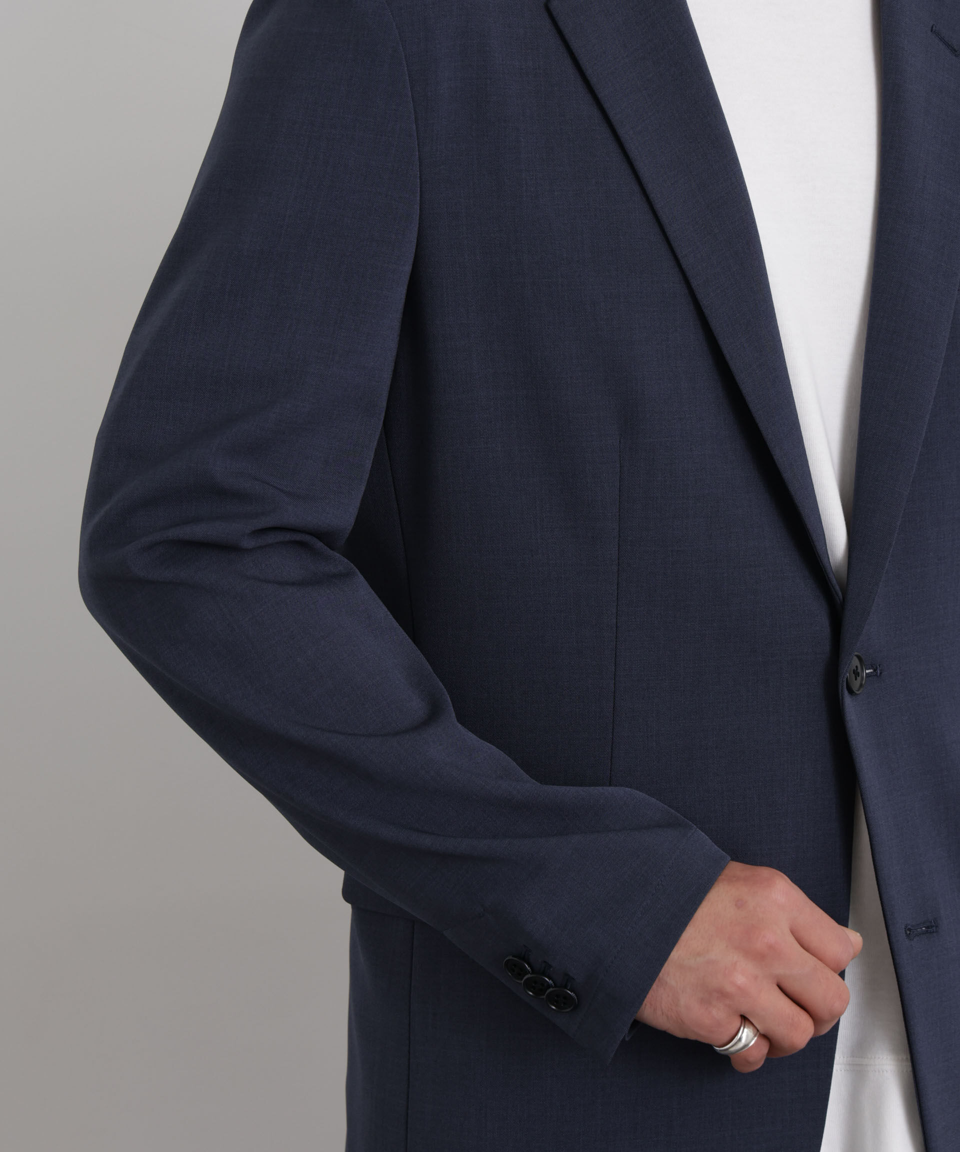 nano･universe「｢Damerino｣ クールタッチストレッチセットアップ/接触冷感.UVカット」|スーツ|