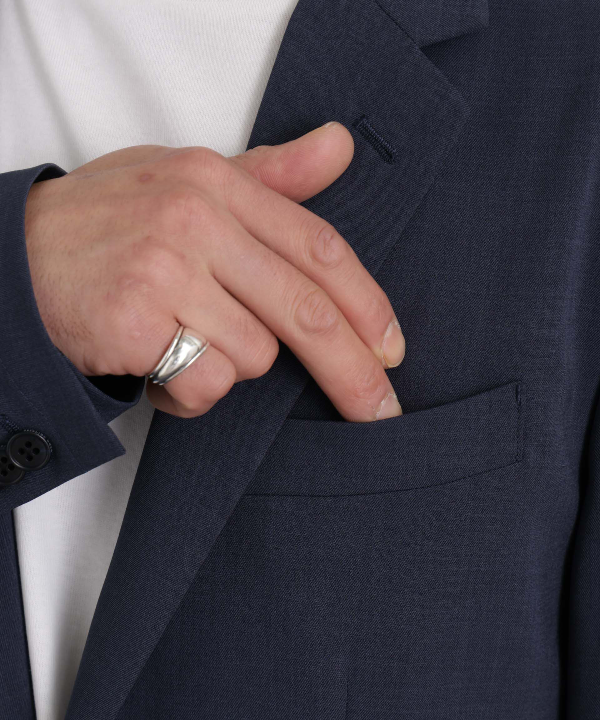 nano･universe「｢Damerino｣ クールタッチストレッチセットアップ/接触冷感.UVカット」|スーツ|