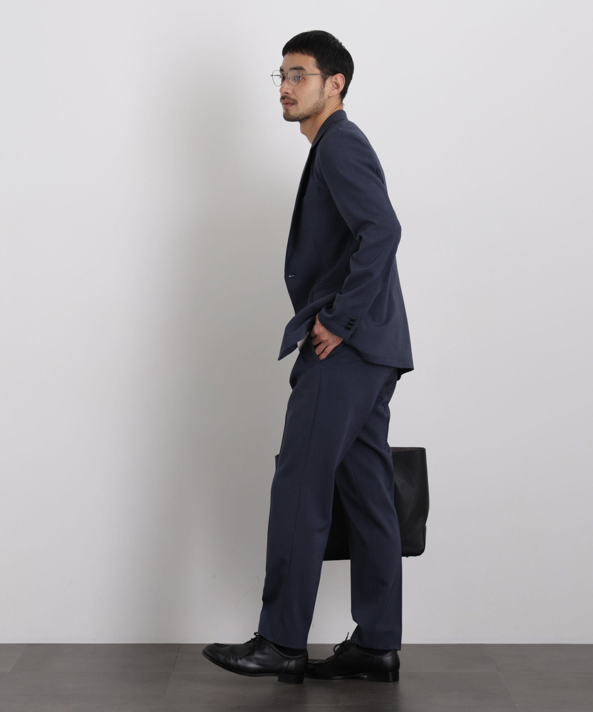 nano･universe「｢Damerino｣ クールタッチストレッチセットアップ/接触冷感.UVカット」|スーツ|