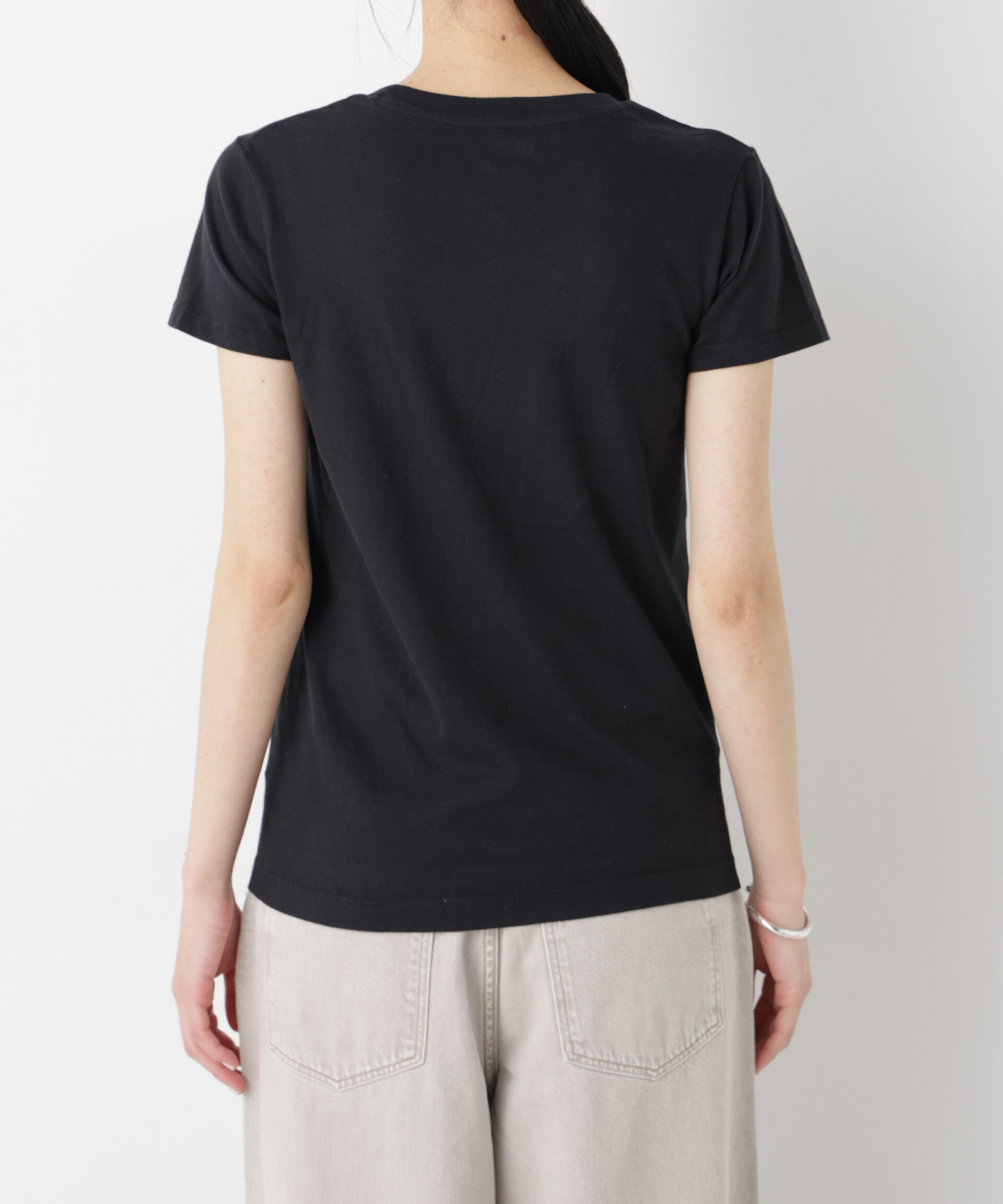 nano･universe「Hanes/2P JapanFit for HER クルーネックTシャツ」|Tシャツ・カットソー|