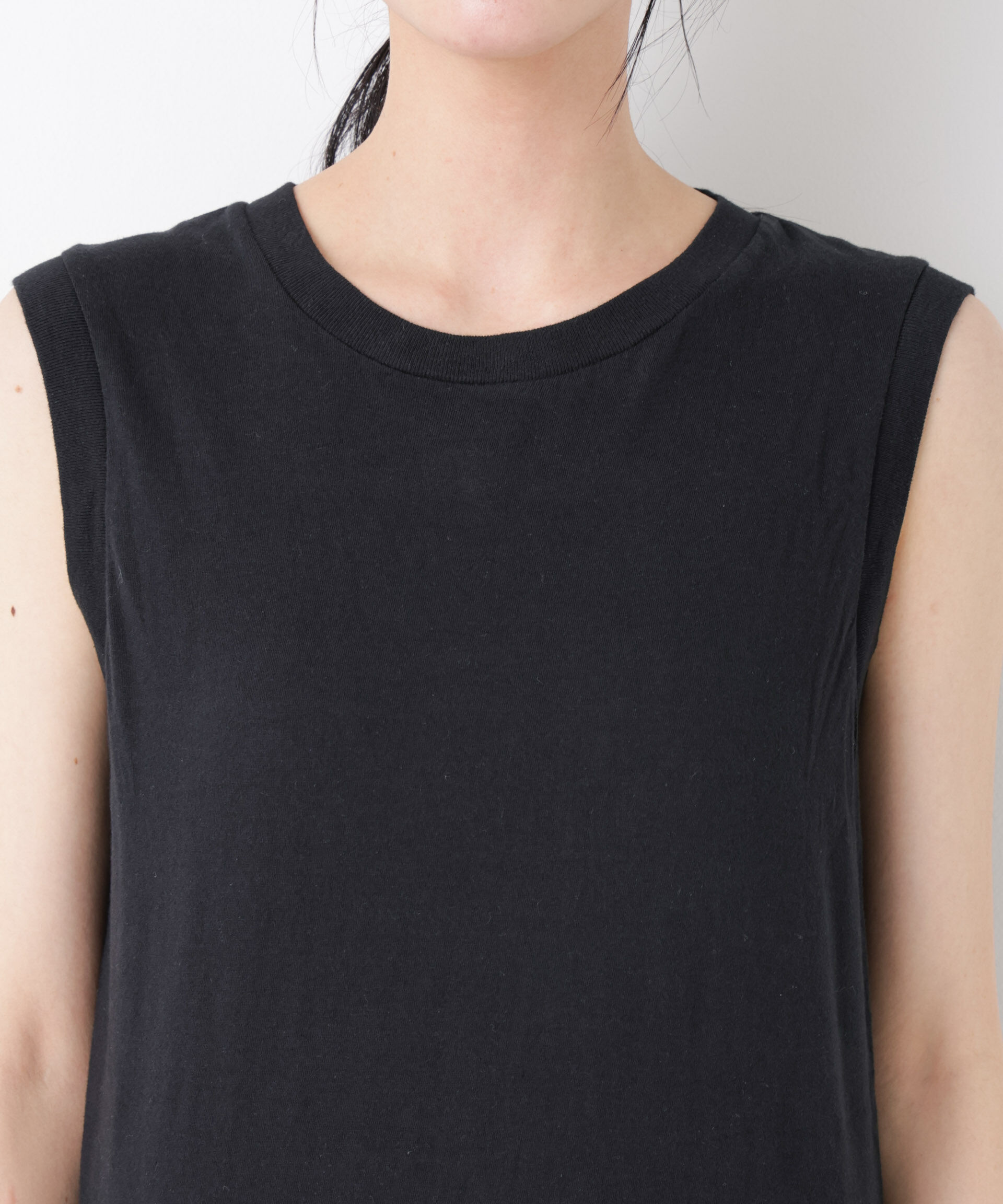 nano･universe「Hanes/2P JapanFit for HER スリーブレスTシャツ」|Tシャツ・カットソー|