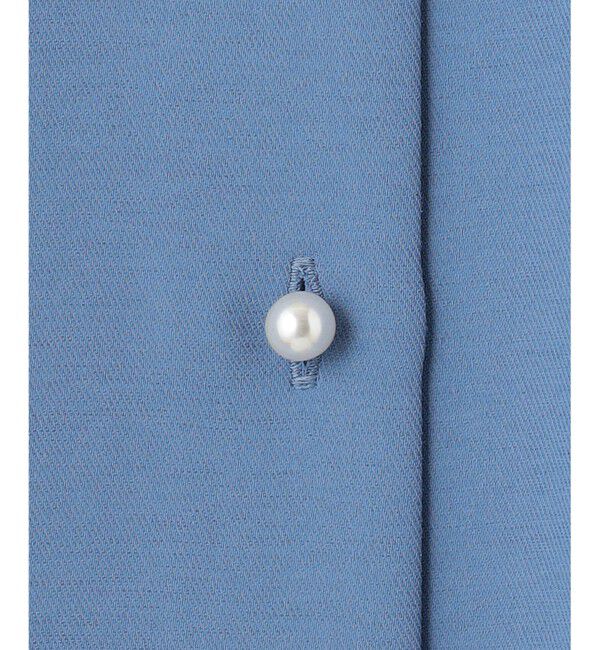 組曲「【サッシュベルト付き】パールボタンシャツワンピース」|ワンピース|