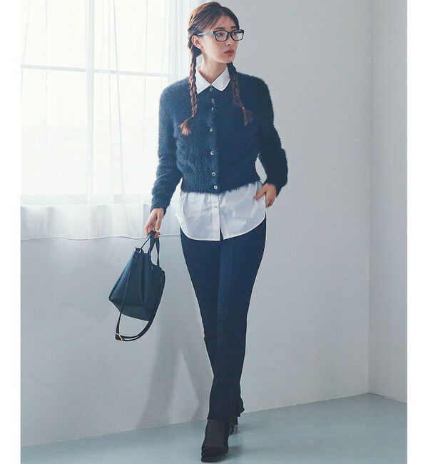 組曲「ナイロンファー カーディガン」|カーディガン|