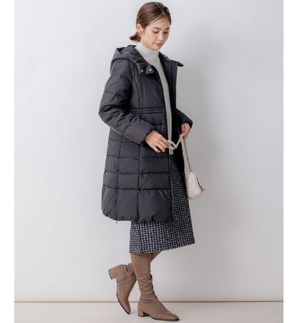 組曲「【洗える】ライトタフタロングダウン」|ダウン|