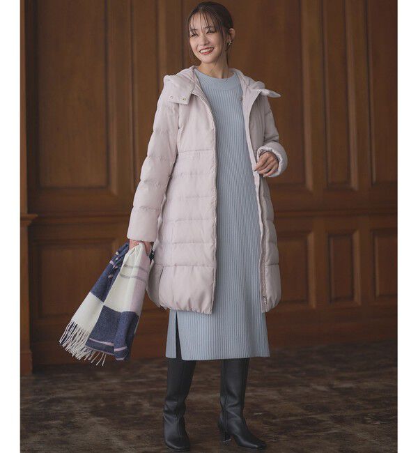 組曲「【洗える】ライトタフタロングダウン」|ダウン|