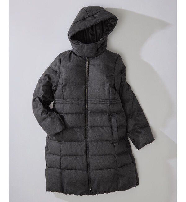 組曲「【洗える】ライトタフタロングダウン」|ダウン|