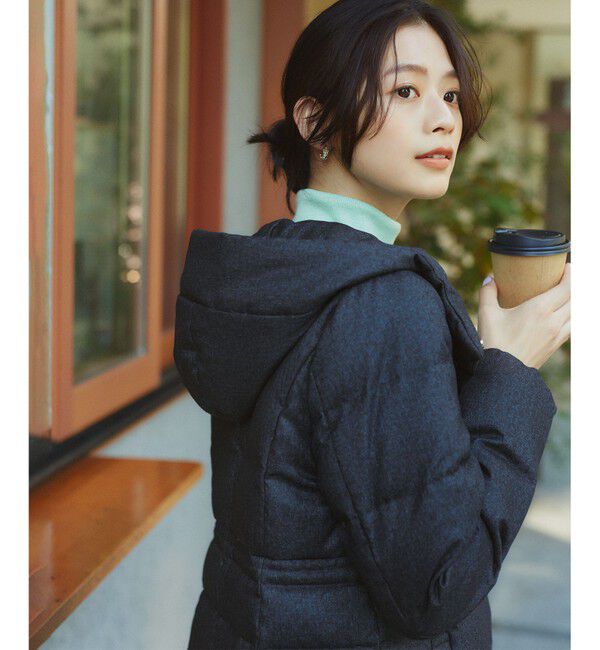 組曲「【洗える】ライトタフタロングダウン」|ダウン|