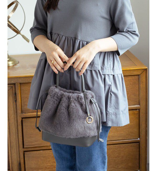 組曲「ファーバケットコンビ バッグ」|ショルダー・メッセンジャー|ﾁｬｺｰﾙｸ