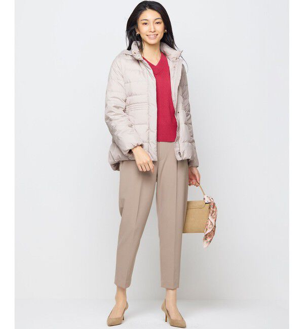 組曲「【暖かい・美シルエット・ストレッチ】バックウォーム テーパードパンツ」|その他|