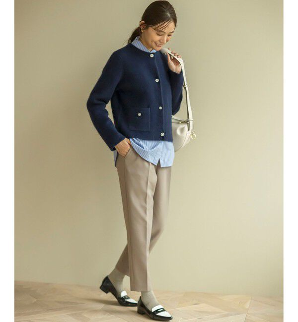 組曲「【暖かい・美シルエット・ストレッチ】バックウォーム テーパードパンツ」|その他|