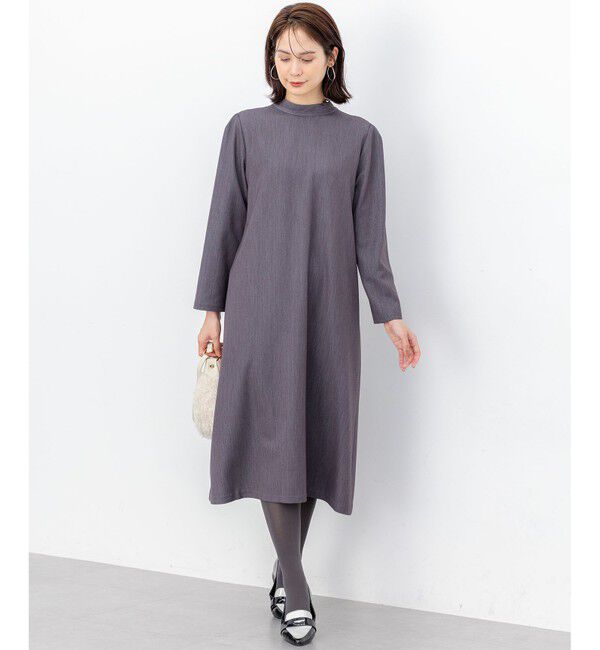 組曲「【前後着用可】ラメストライプボウタイ ワンピース」|ワンピース|