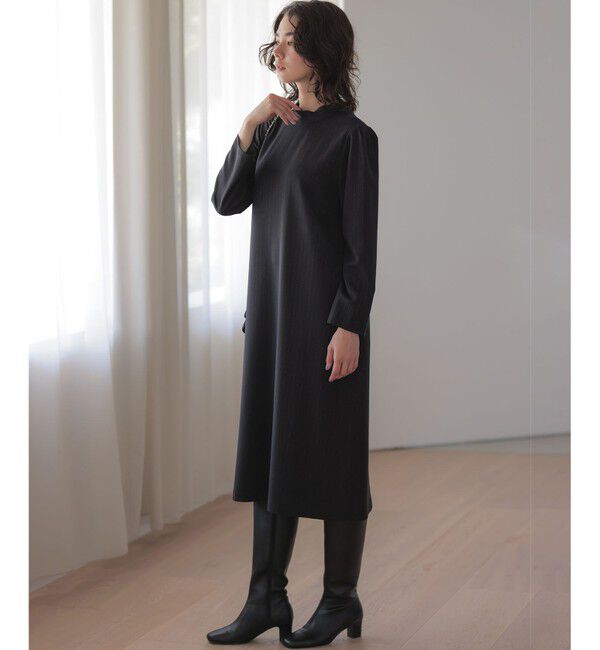 組曲「【前後着用可】ラメストライプボウタイ ワンピース」|ワンピース|