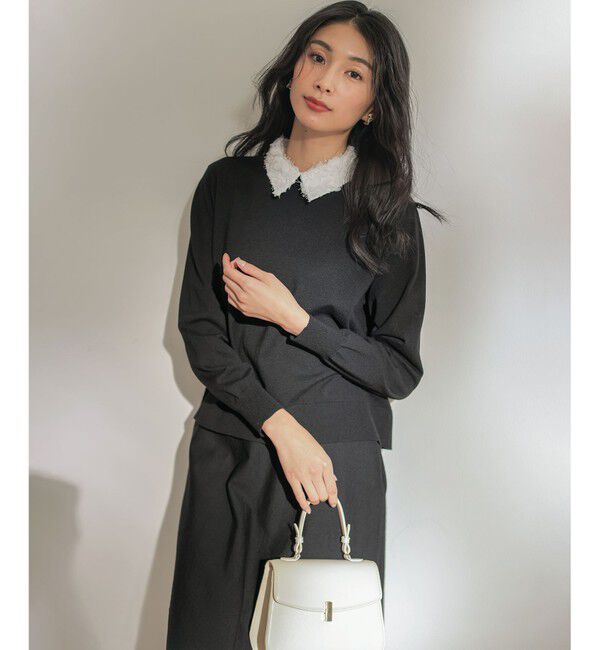 組曲「襟付きニットアップ」|スーツ|