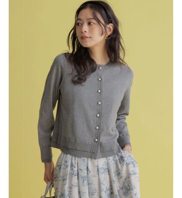 組曲「コットンニット カーディガン」|カーディガン|