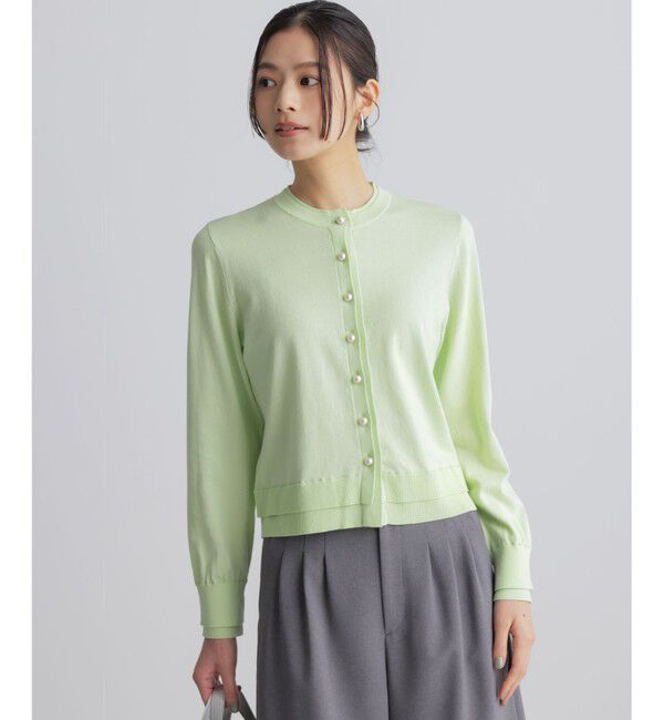組曲「コットンニット カーディガン」|カーディガン|ﾐｽﾄｸﾞﾘ