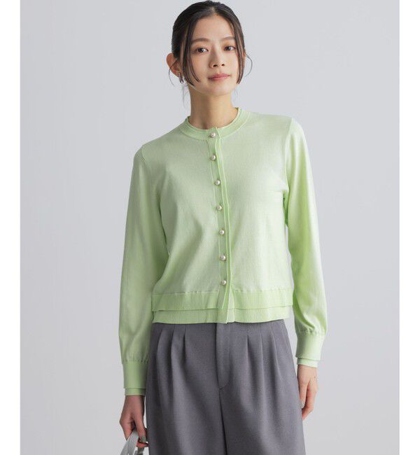 組曲「コットンニット カーディガン」|カーディガン|