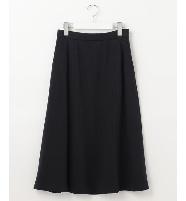 自由区「【好評につき追加生産/洗える】WASHABLEPONTE セミフレアスカート」|スカート|