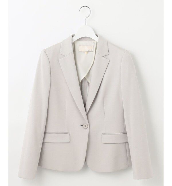 自由区「【好評につき追加生産/洗える】WASHABLEPONTE テーラードジャケット」|テーラードジャケット|