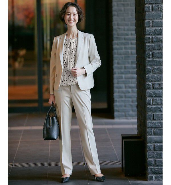 自由区「【好評につき追加生産/洗える】WASHABLEPONTE テーラードジャケット」|テーラードジャケット|