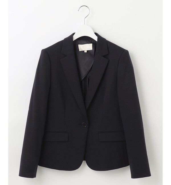自由区「【好評につき追加生産/洗える】WASHABLEPONTE テーラードジャケット」|テーラードジャケット|