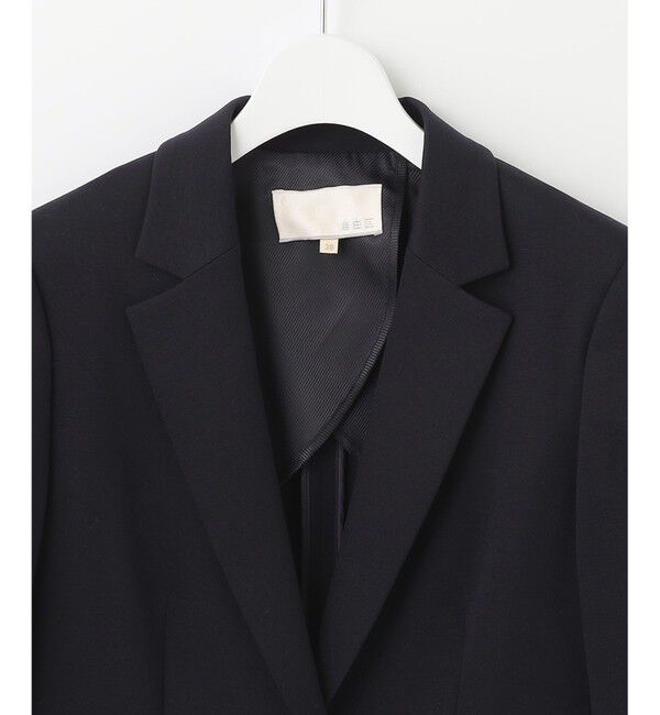 自由区「【好評につき追加生産/洗える】WASHABLEPONTE テーラードジャケット」|テーラードジャケット|