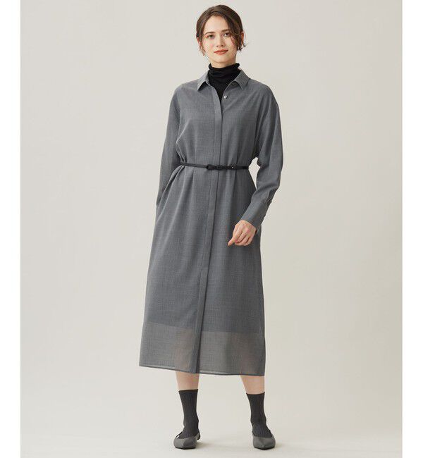 自由区「【洗える】シアーツイストガーゼ カットソー」|Tシャツ・カットソー|