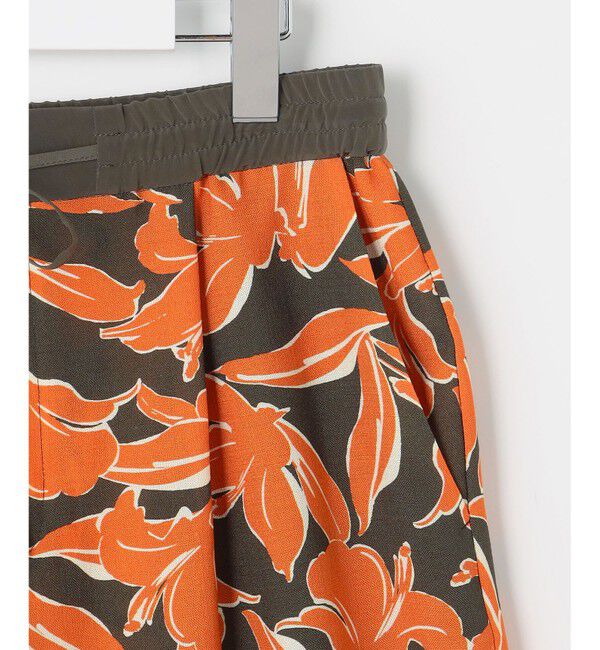 自由区「【カタログ掲載】シアーカラミプリントワイド パンツ」|その他|