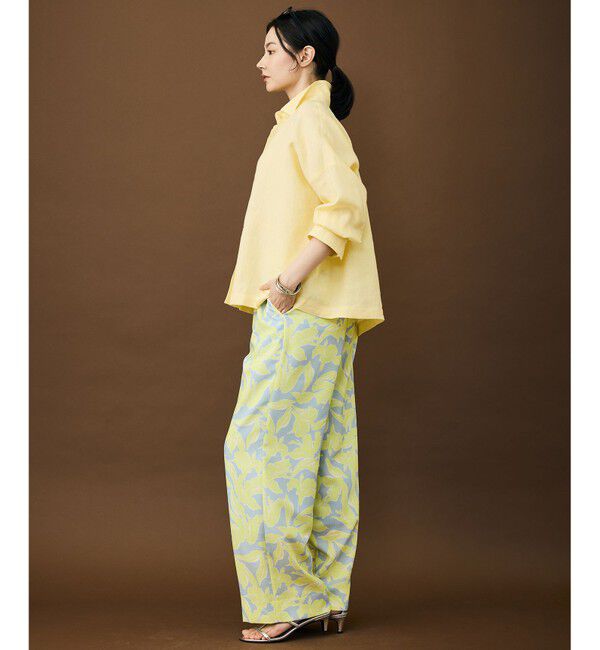 自由区「【カタログ掲載】シアーカラミプリントワイド パンツ」|その他|