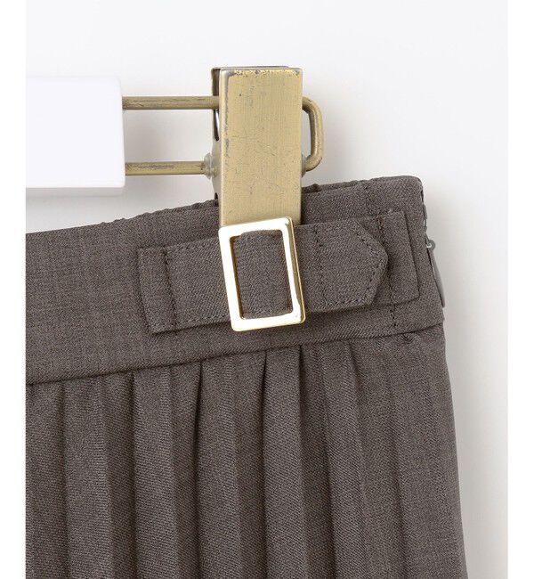 ANY SIS「ウーステッドエステル  プリーツスカート」|スカート|